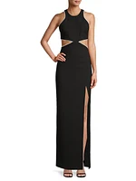 Decker Cut-Out Gown