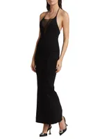 Stella Crystal Maxi Dress