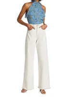 Taylor High-Rise Wide-Leg Jeans