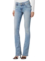 Beth Mid-Rise Baby Boot-Cut Jeans