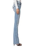 Beth Mid-Rise Baby Boot-Cut Jeans