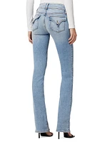 Beth Mid-Rise Baby Boot-Cut Jeans