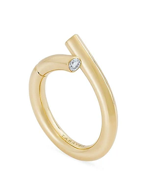 Oera 18K Yellow Gold & Diamond Ring