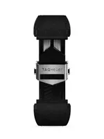 Connected Calibre E4 Leather 22MM Watch Strap