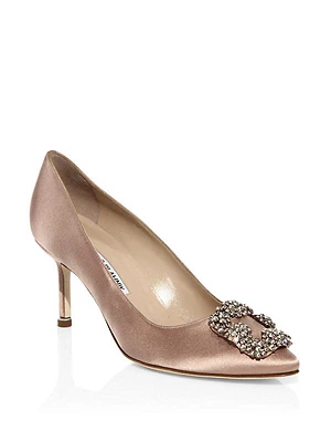 Hangisi 70 Embellished Buckle Pumps