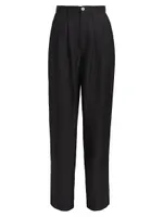 Carrie Pleated-Front Pants