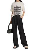 Carrie Pleated-Front Pants