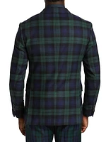 COLLECTION Plaid Wool Sport Coat