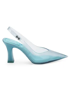 Melissa Cinderella PVC Slingback Pumps