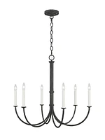 Visual Comfort Studio Steel Chandelier