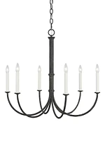 Visual Comfort Studio Steel Chandelier