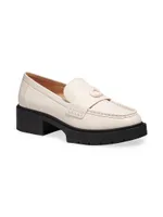 Leah Leather Lug-Sole Loafers