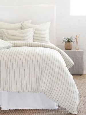 Blake Linen Striped Duvet