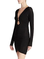 Jordana Ruched Body-Con Minidress