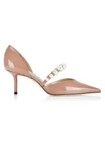 Aurelie 65MM Patent Leather D'Orsay Pumps