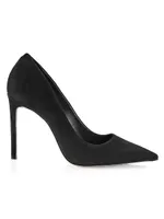 Lou Pointed-Toe Nubuck Pumps