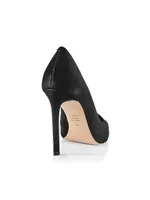 Lou Pointed-Toe Nubuck Pumps