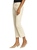 Luciana Low-Rise Stretch Crop Jeans