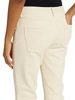 Luciana Low-Rise Stretch Crop Jeans