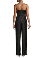 Miriam Cut-Out Pleated Jumpsuit