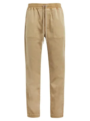 Field Drawstring Cotton Pants