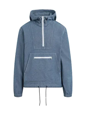 The Chambray Anorak Windbreaker