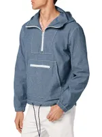 The Chambray Anorak Windbreaker