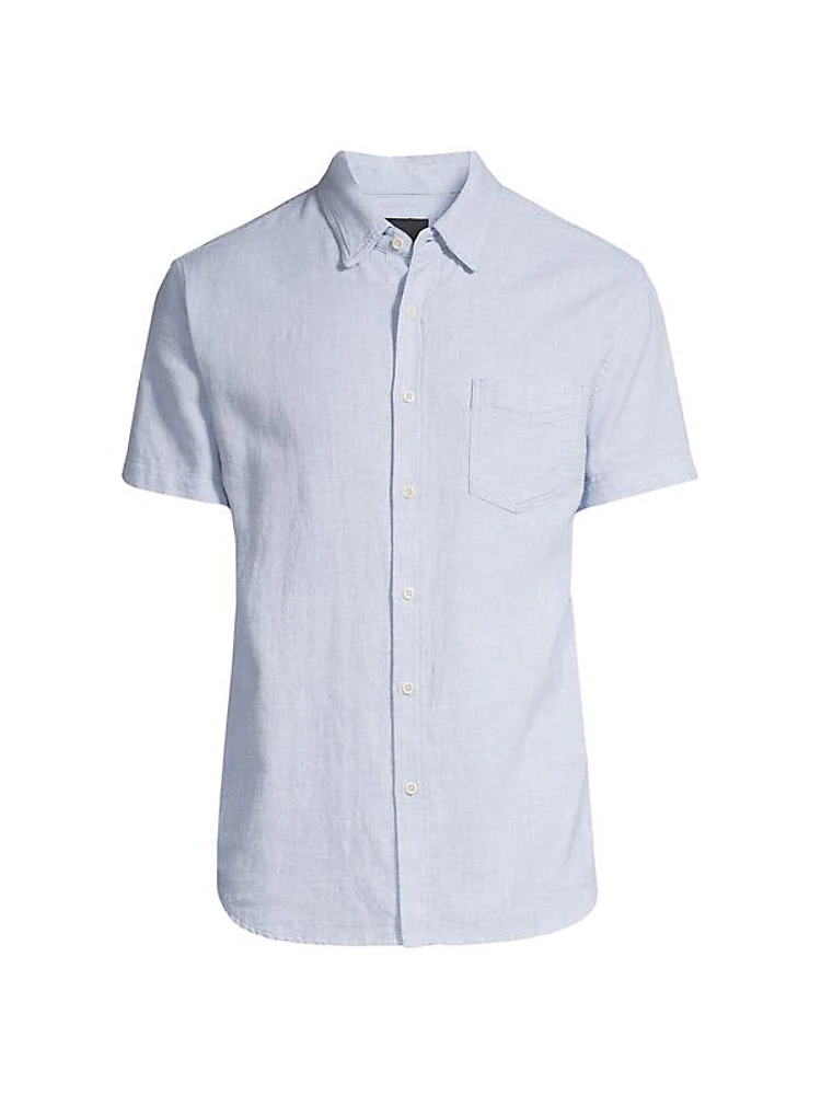 Fairfax Button-Up Short-Sleeved Shirt