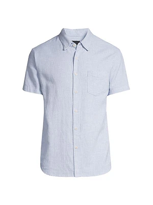 Fairfax Button-Up Short-Sleeved Shirt