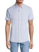 Fairfax Button-Up Short-Sleeved Shirt