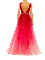 Ombré Tulle Gown