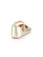 Baby Girl's Love Chick Leather Flats