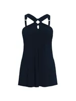 Beverly Square-Cut Swimdress