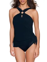 Beverly Square-Cut Swimdress