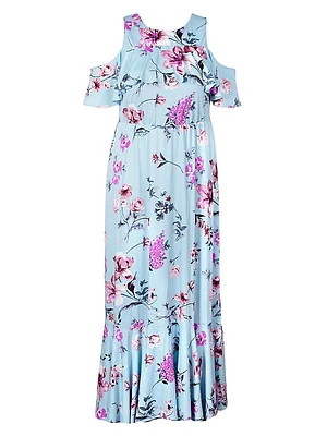 Piper Cold-Shoulder Maxi Dress