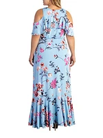 Piper Cold-Shoulder Maxi Dress