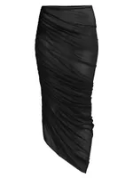 Diana Ruched Long Skirt