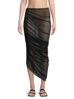 Diana Ruched Long Skirt