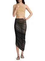 Diana Ruched Long Skirt