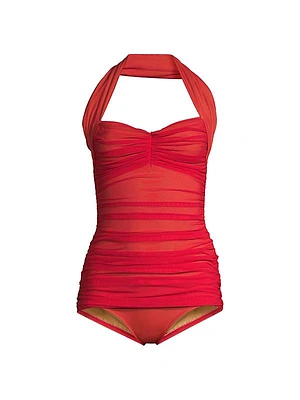 Bill Mio Halter One-Piece Swimsuit