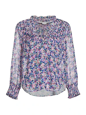 Mertie Silk Blouse