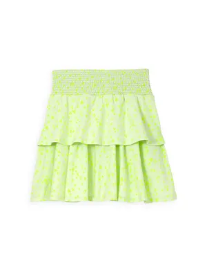 Little Girl's & Smocked Tier Skirt