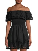 Wyatt Lace-Trim Dress