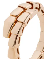 Serpenti Viper 18K Rose Gold Wrap Ring