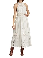 Bloom Lilia Eyelet Maxi Dress