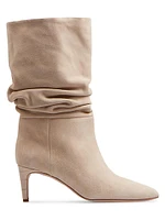 Slouchy Suede Boots