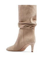 Slouchy Suede Boots