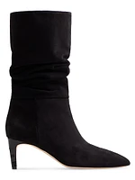 Slouchy Suede Boots