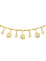Serpent Bohème Solarité 18K Yellow Gold & Diamond Necklace
