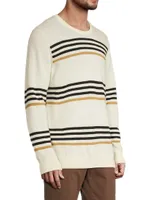 COLLECTION Striped Cashmere Sweater